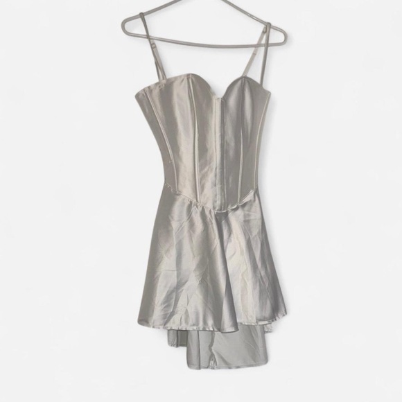 skims woven shine corset dress SKIMS | Dresses | Skims Woven Shine Corset Dress